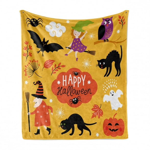 Meaningful Gift for Family Goldendoodle Autumn Pumpkin Ultra Soft Cozy Plush Fleece Blanket Plush Throw Blanket 